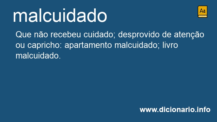 Significado de malcuidada