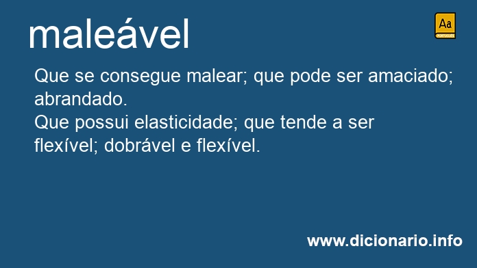 Significado de malevel