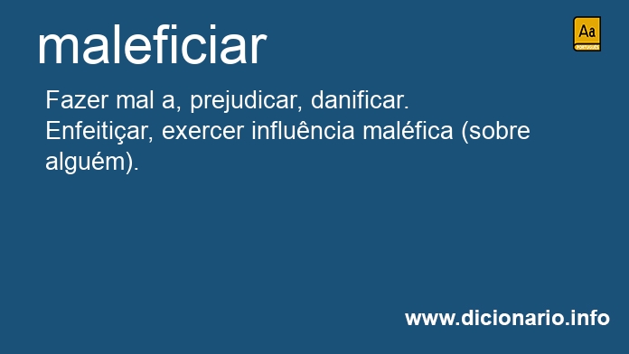 Significado de maleficia