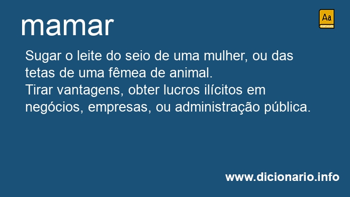 Significado de mamou