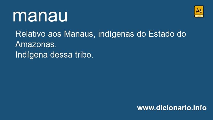 Significado de manau