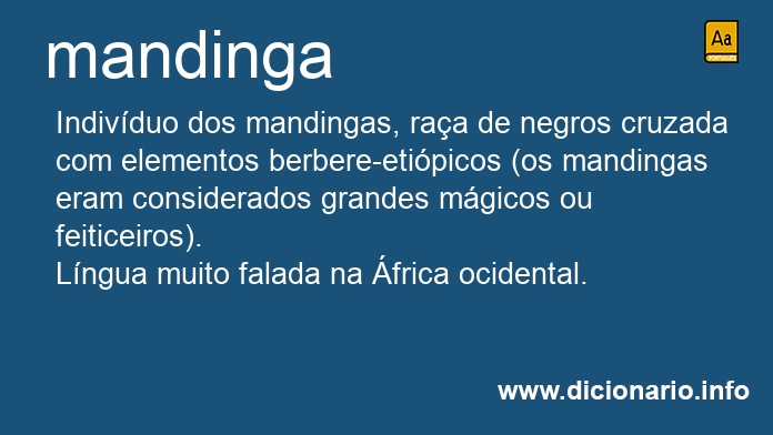 Significado de mandinga