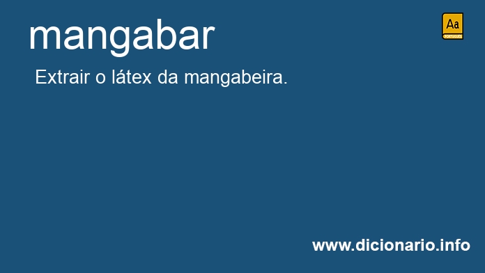 Significado de mangabar