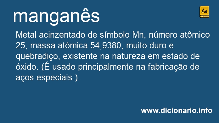 Significado de mangans