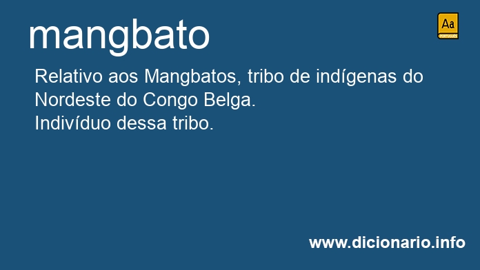 Significado de mangbato