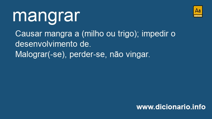 Significado de mangraram