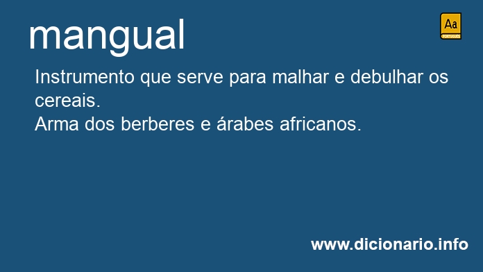 Significado de mangual