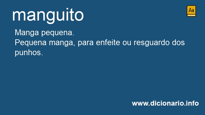 Significado de manguita