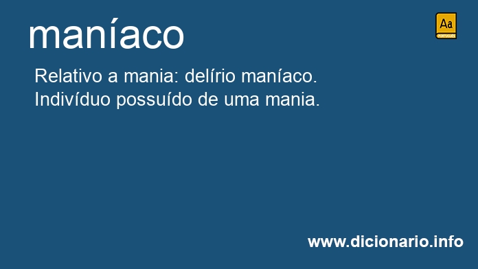 Significado de manaco