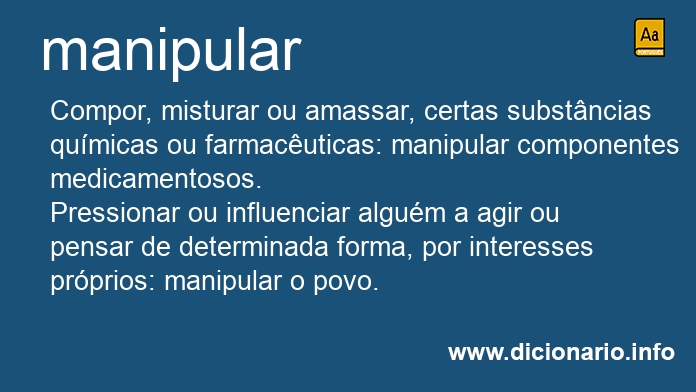 Significado de manipulai