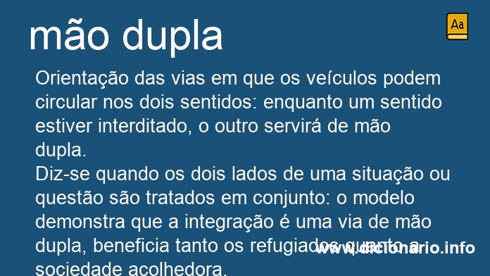 Significado de mo dupla