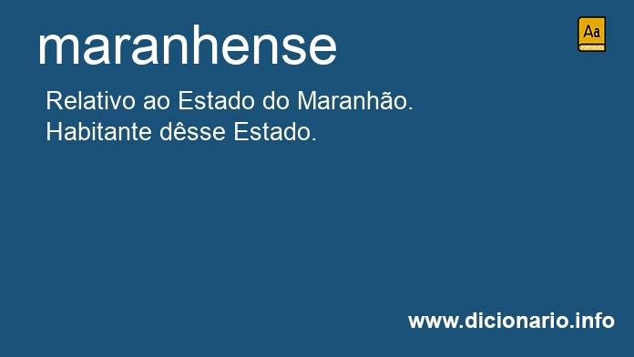 Significado de maranhenses