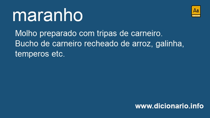 Significado de maranho