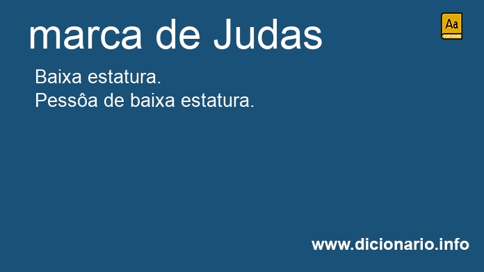 Significado de marca de Judas