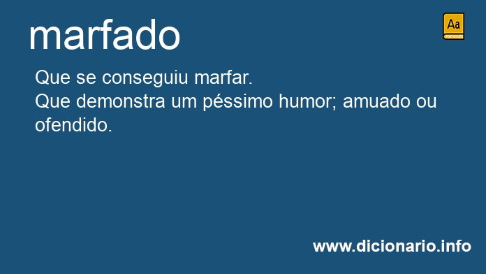 Significado de marfado