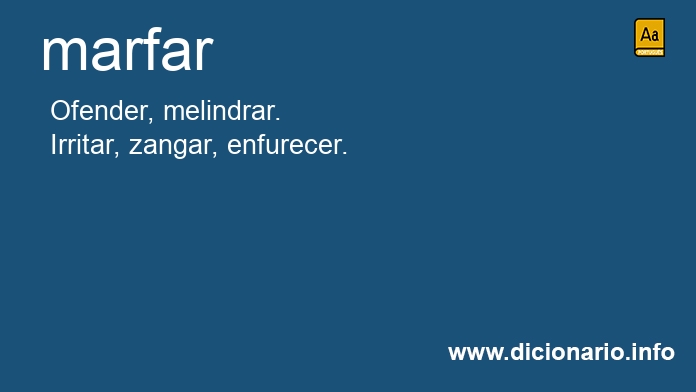 Significado de marfara
