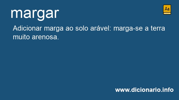 Significado de margais