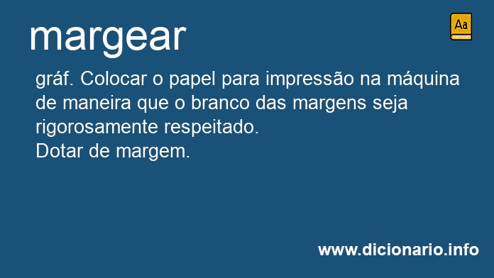 Significado de margeai