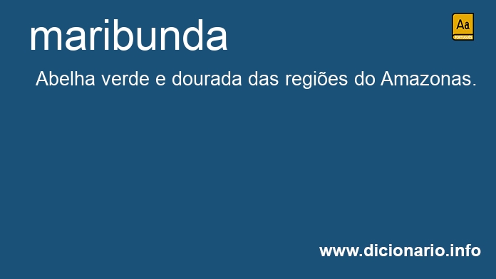 Significado de maribunda