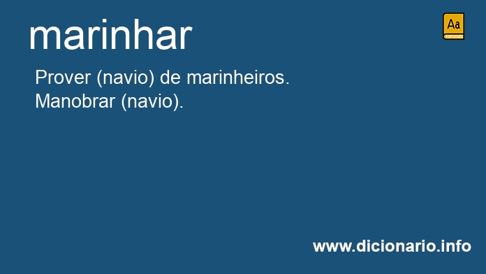 Significado de marinham