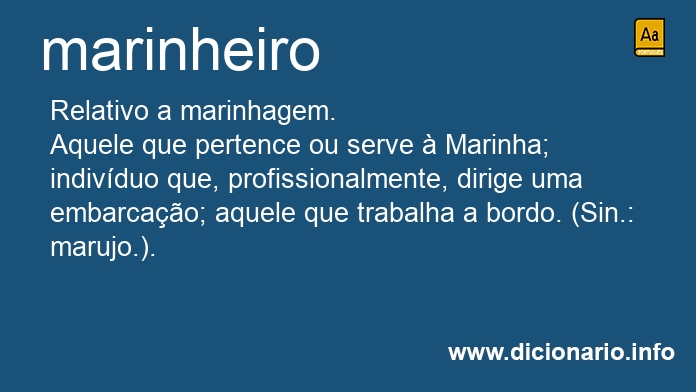 Significado de marinheiro