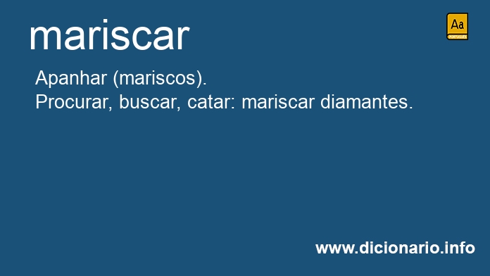 Significado de mariscar