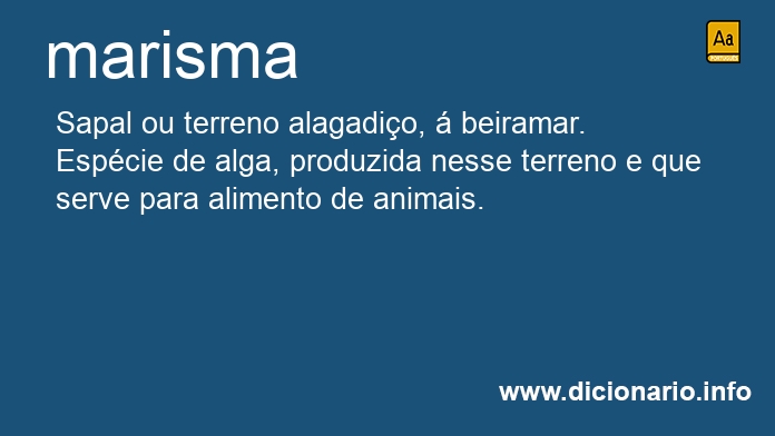 Significado de marisma