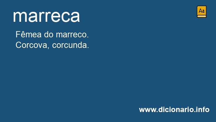 Significado de marrecas