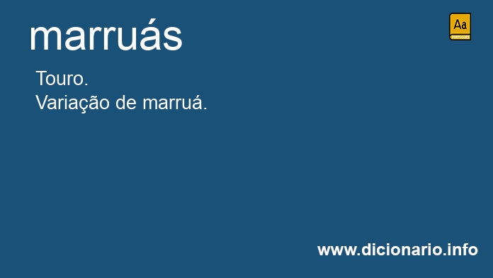 Significado de marrus