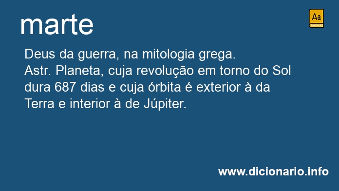 Significado de Marte