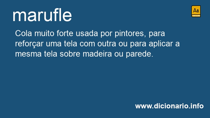 Significado de marufle