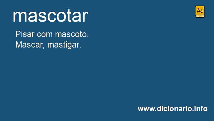 Significado de mascotem