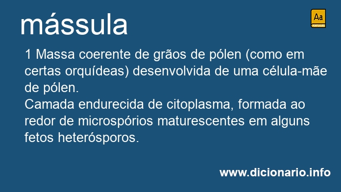 Significado de mssula