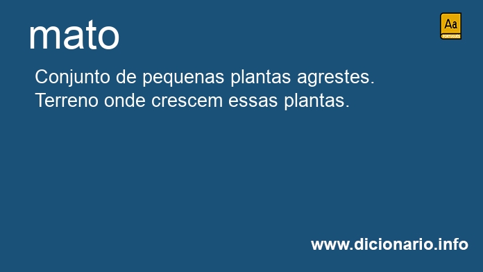 Significado de matos
