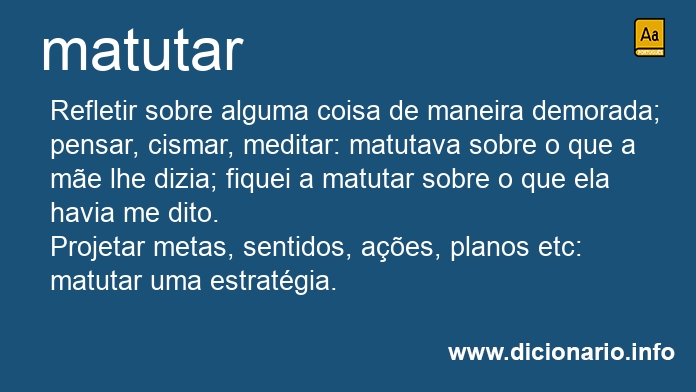 Significado de matutars