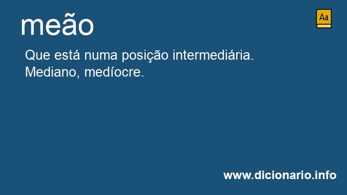 Significado de meo