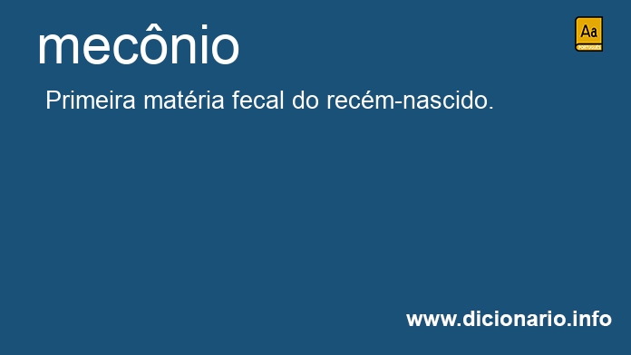 Significado de mecnia