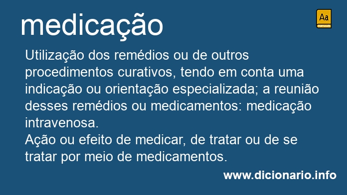 Significado de medicao