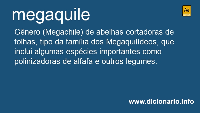 Significado de megaquile