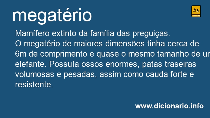 Significado de megatrio