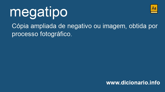 Significado de megatipo