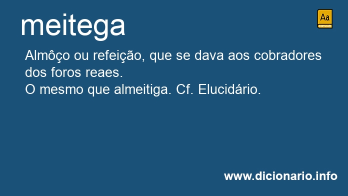 Significado de meitega