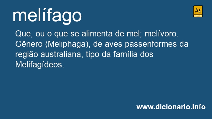 Significado de melfago