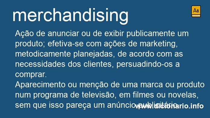 Significado de merchandising