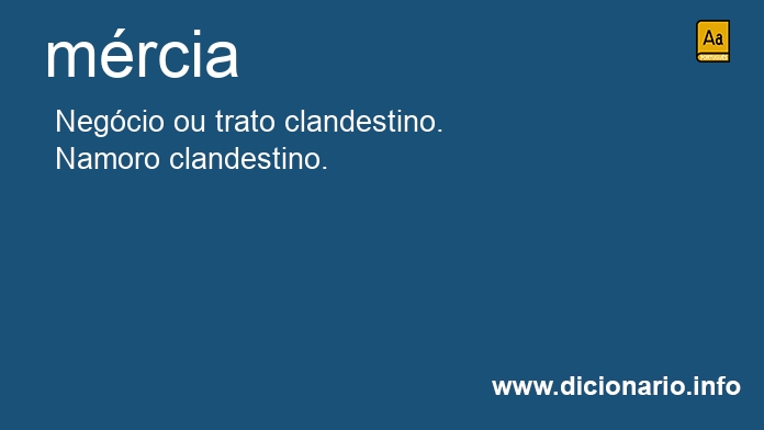 Significado de mrcia