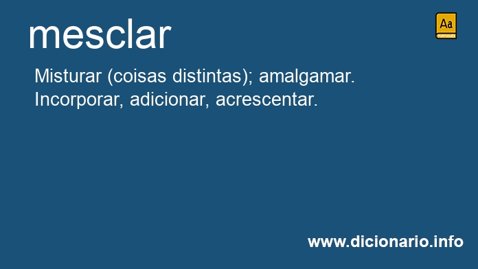Significado de mesclvamos