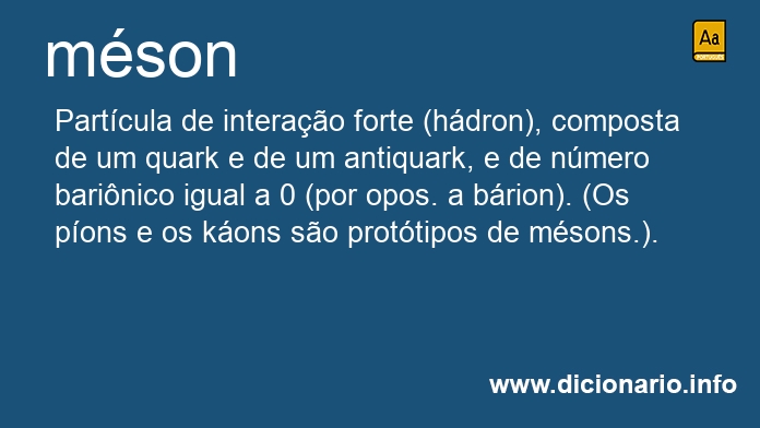 Significado de msons