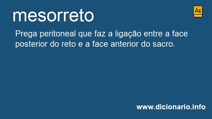Significado de mesorreto