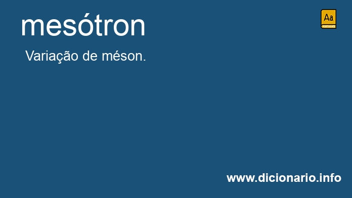 Significado de mestron