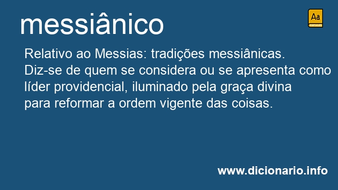 Significado de messinicos